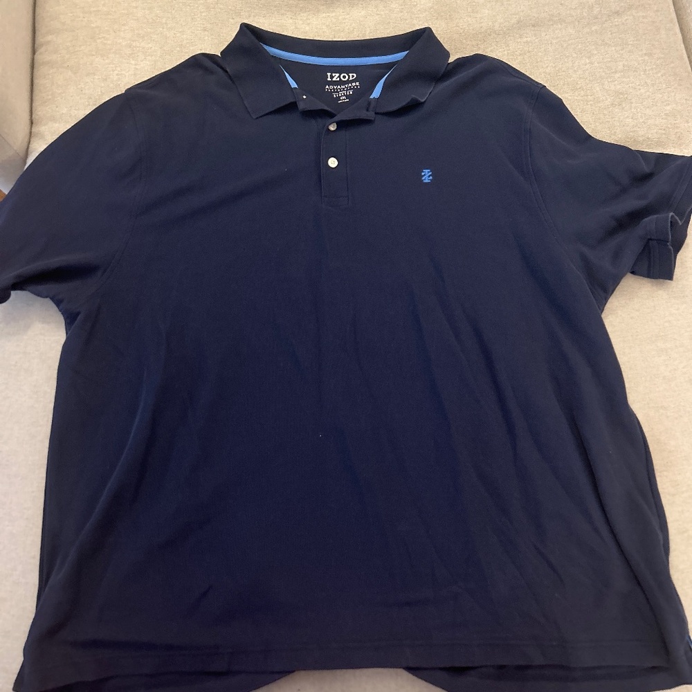blue 4XL izod polo